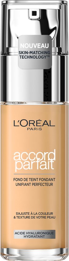 L’Oréal Paris - Accord Parfait Foundation - 1.5N  - Natuurlijk Dekkende Foundation met Hyaluronzuur en SPF 16 - 30 ml