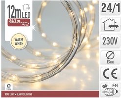 Lichtslang / slangverlichting-12M -met 288 LED lampjes - warm wit licht