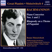 Benno Moiseiwitsch - Piano Concertos Nos. 1 & 2 / Rhaps (CD)