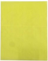 Papier graphite jaune - Papier Papier carbone de couverture encre jaune - A4 - 21x29,7cm - 5 pièces