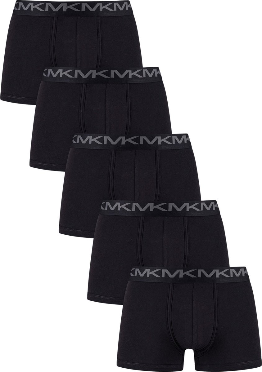 Michael Kors Heren 5-Pack Boxershorts Zwart maat S