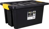 Storage Box with Lid Brico 40 L Black