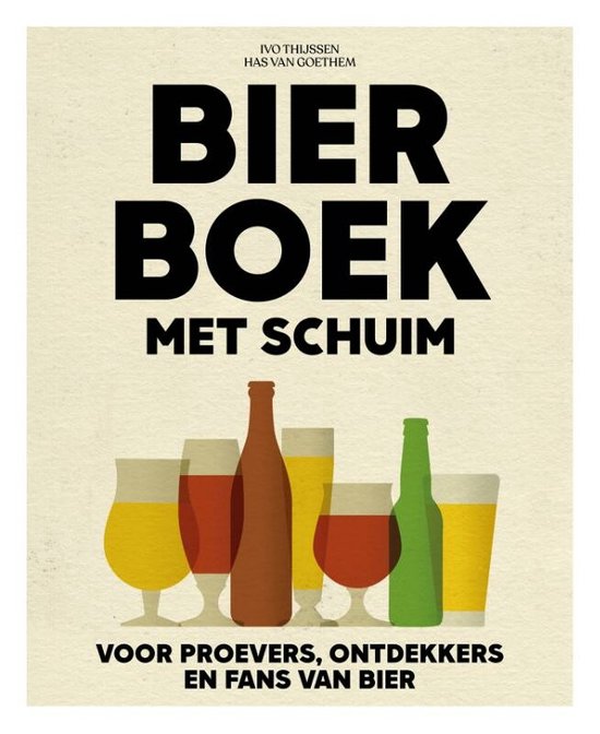 Bierboek met schuim - cover