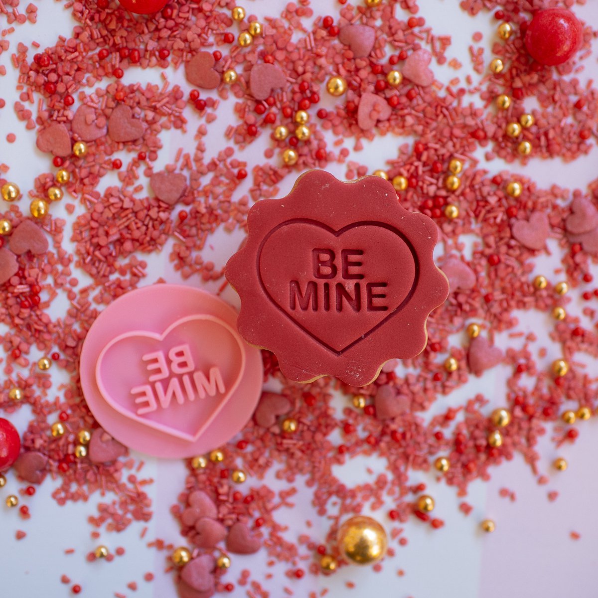 BE MINE style 1 - Stamp