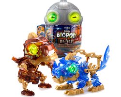 foto van Silverlit BIOPOD Battle Duo set - Bouw je eigen Dino - Oplichtende ogen - Met geluid
