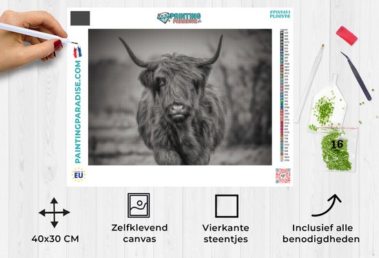 5 Tips: Diamond Painting: Vierkant of ronde steentjes 5 Tips: Diamond Painting: Vierkant of ronde steentjes
