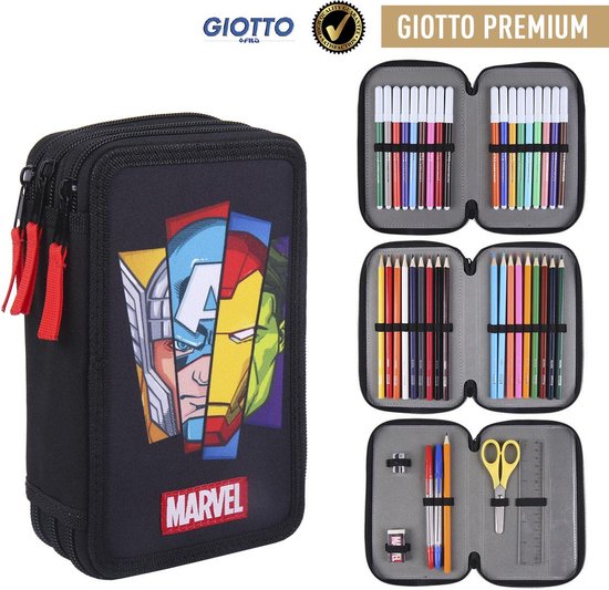 Marvel Avengers Driedubbel Etui met inhoud Premium - Avengers Assemble