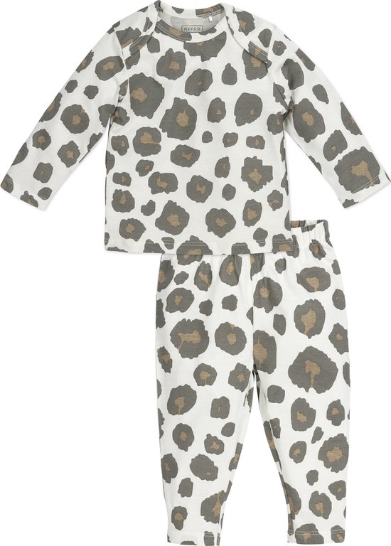 Pyjama bébé Panthère Meyco - neutre - 50/56