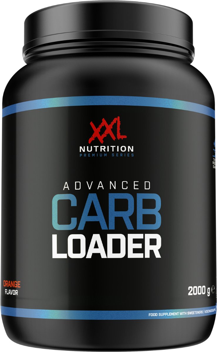 XXL Nutrition - Advanced Carb Loader - Koolhydraten met Vitamines & Mineralen - Orange - 2000 Gram