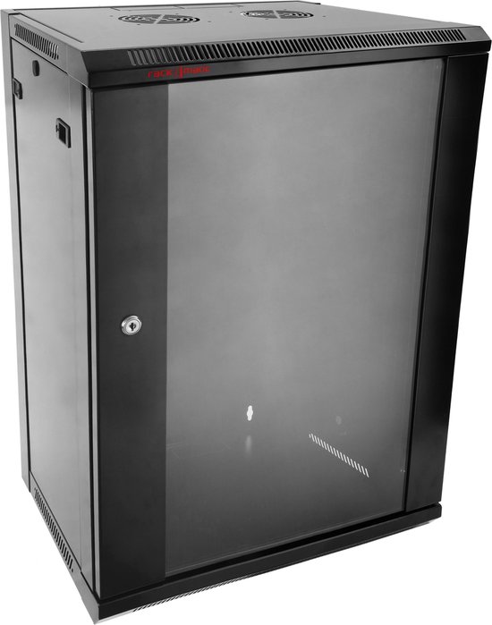 Armoire Murale Rack 19" 9U SOHORack RackMatic 600x450x500mm - Rack Serveur Robuste Et Polyvalent