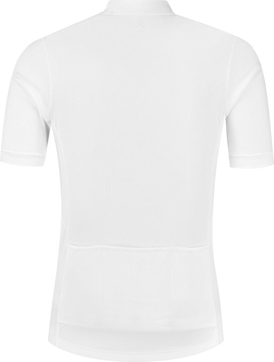 Rogelli Core Fietsshirt Heren - Korte Mouwen - Wielrenshirt - Wit - Maat XL van Merkloos — afbeelding 2