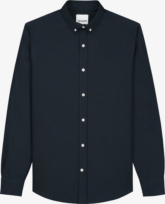 Organic Cotton Buttondown Oxford Shirt Navy bol