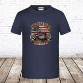 T shirt Harley American -Fruit of the Loom-146/152-t-shirts jongens