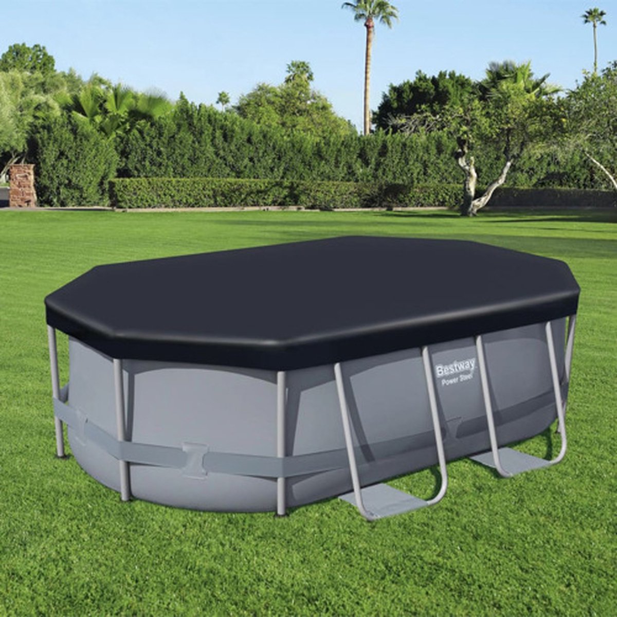 Bestway Flowclear cover for Power Steel - Oval 300 cm