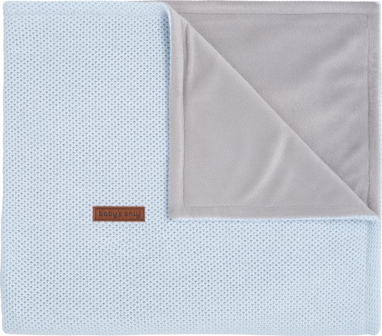 Baby's Only Wiegdeken soft Classic - poederblauw
