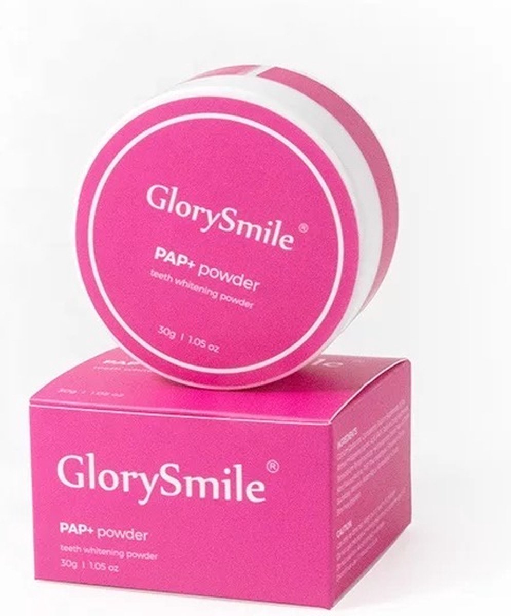 Glorysmile PAP+ Teeth Whitening Powder™ Tandpasta Poeder Voor Witte