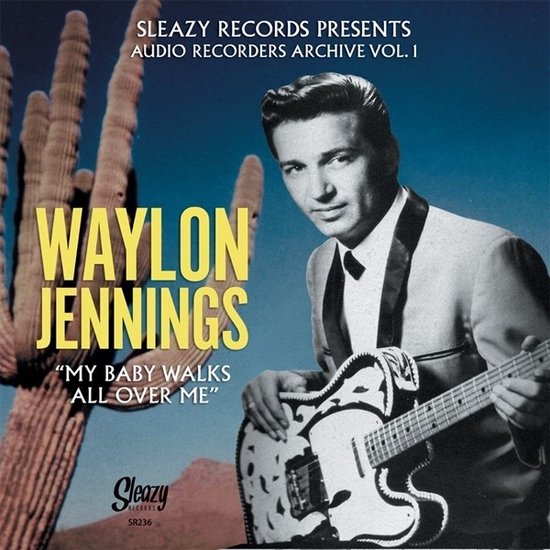 Waylon Jennings & Sanford Clark - Audio Recorders Archive 1 (7" Single)