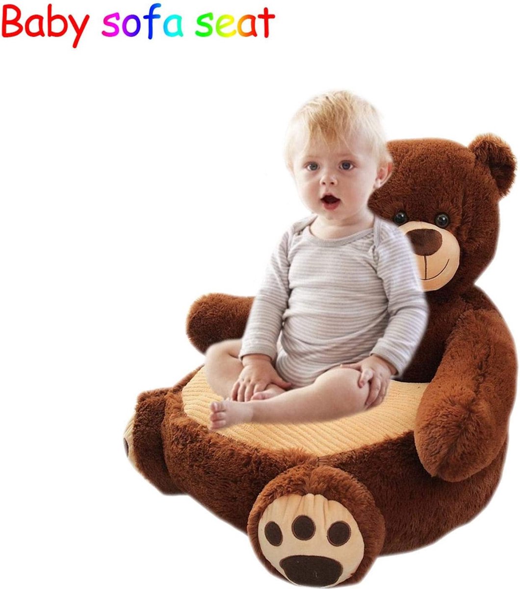 Kinderen sofa bruin bear-Kinder fauteuil bank-kraamcadeau