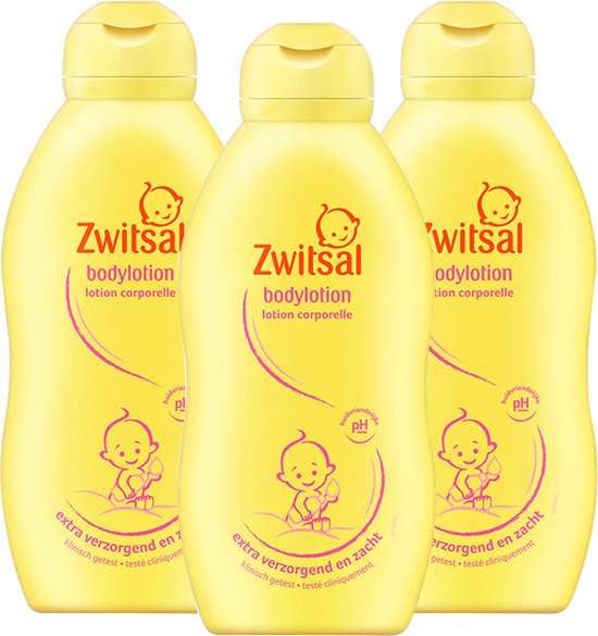 Foto: Zwitsal bodylotion 3 x 400ml