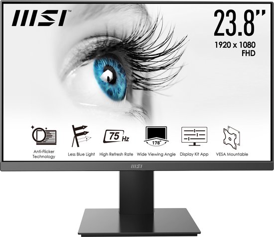 MSI PRO MP241X - Full HD Monitor - 24 inch