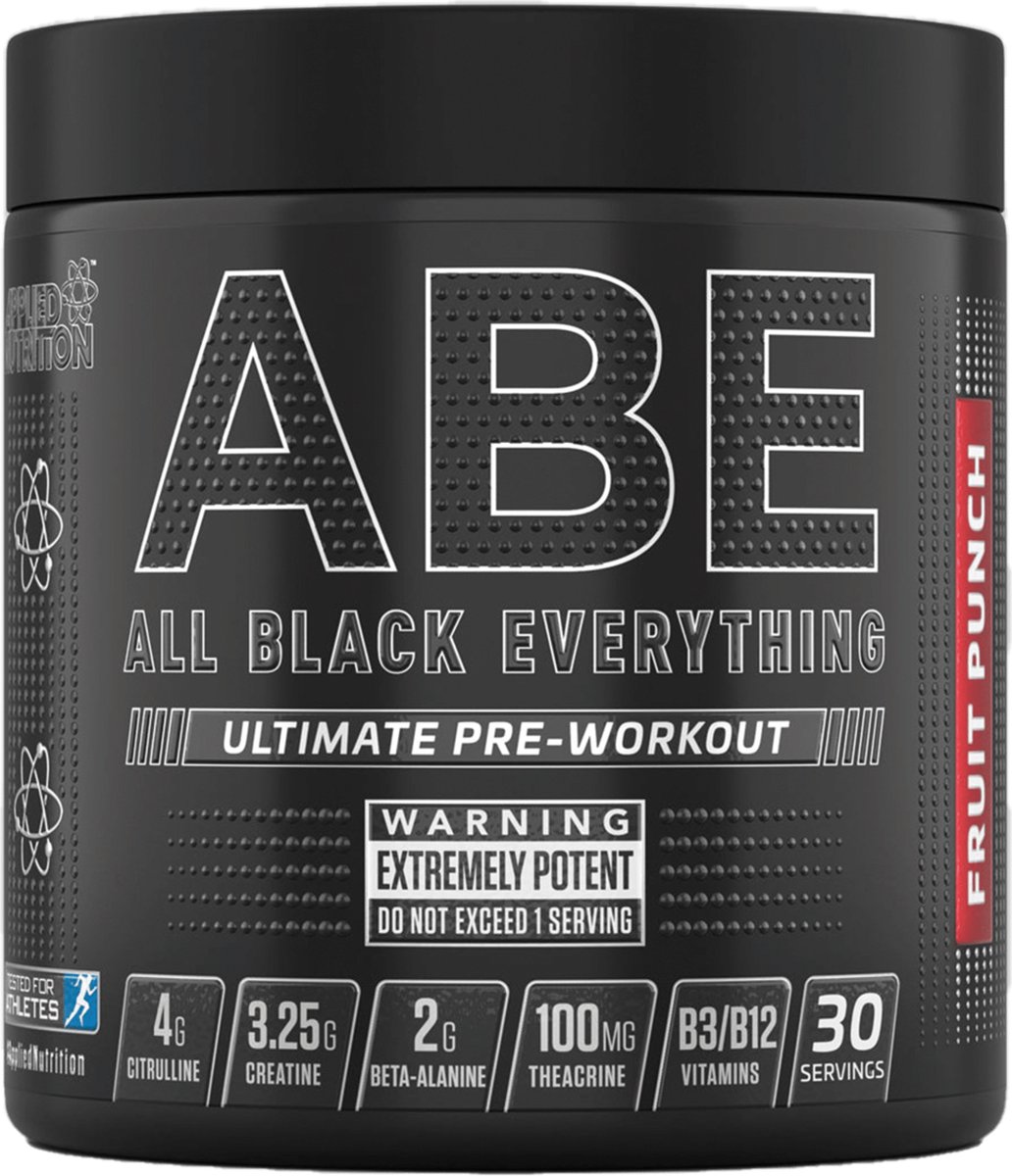 Goedkoopste Applied Nutrition - ABE Ultimate Pre-Workout - 315 g - Fruit Punch Smaak - 30 servings