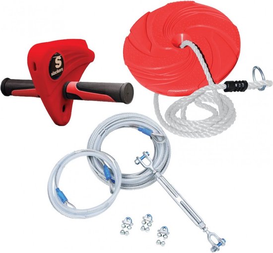 Slackers Zipline Set Tokkelbaan 30m