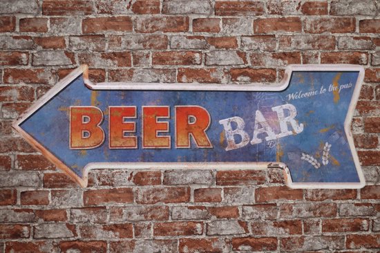 Houten tekst bord ice cold | Unieke houten decoratie | Tekstbord