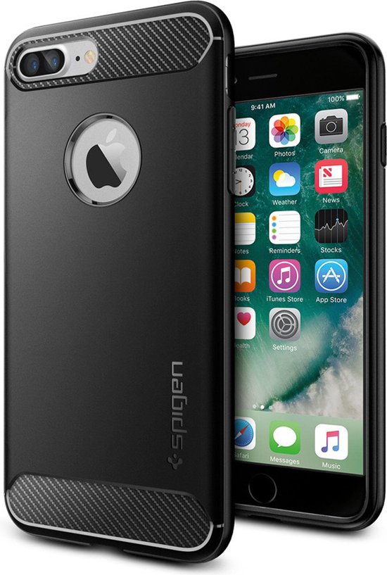 Spigen Rugged case iPhone Plus 8 Plus - | bol.com