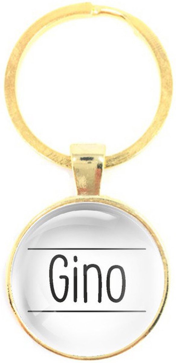 Sleutelhanger Glas - Gino