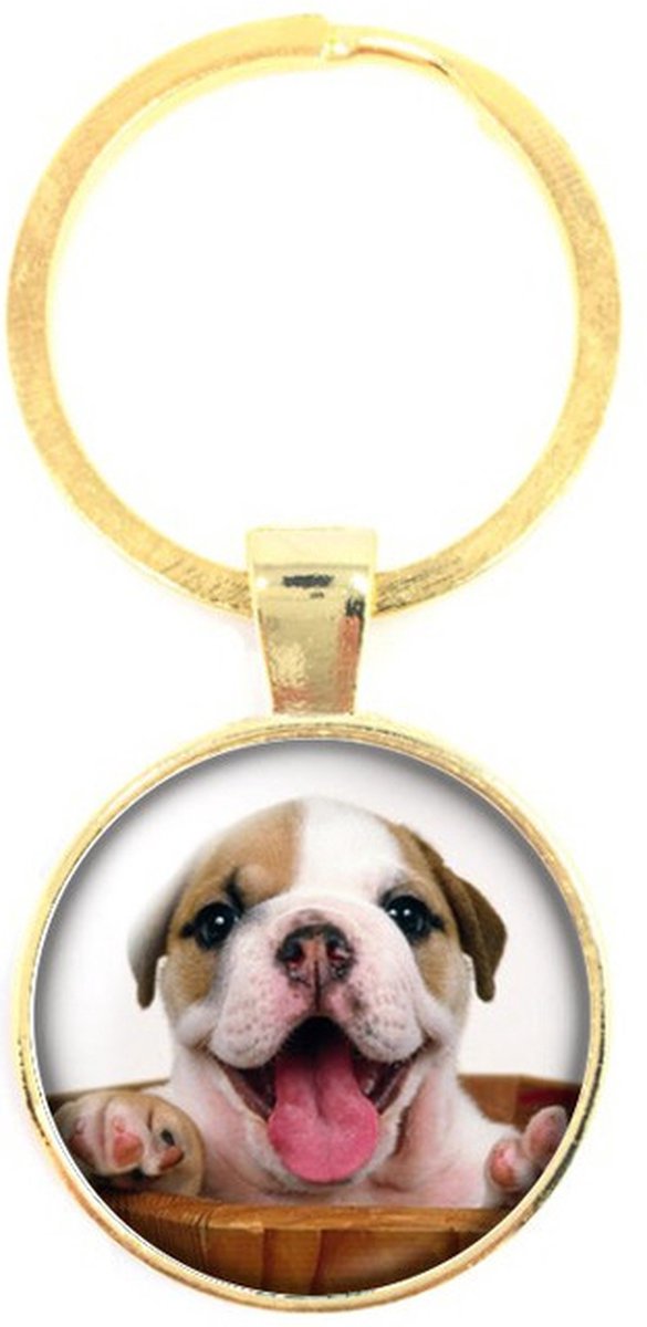 Sleutelhanger Glas - Hond