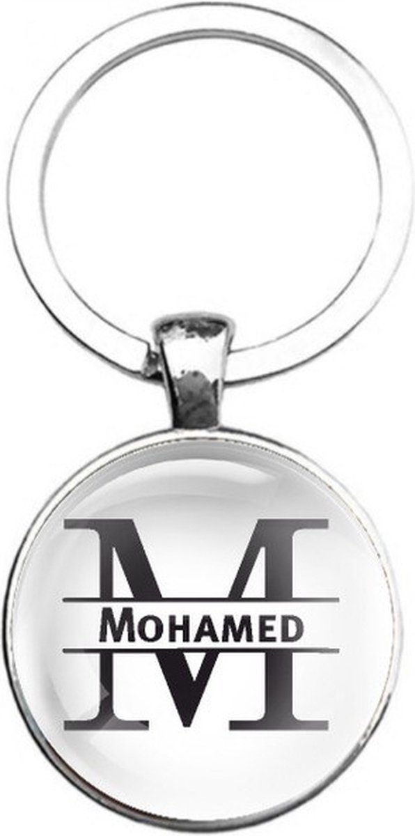 Sleutelhanger Glas - Mohamed