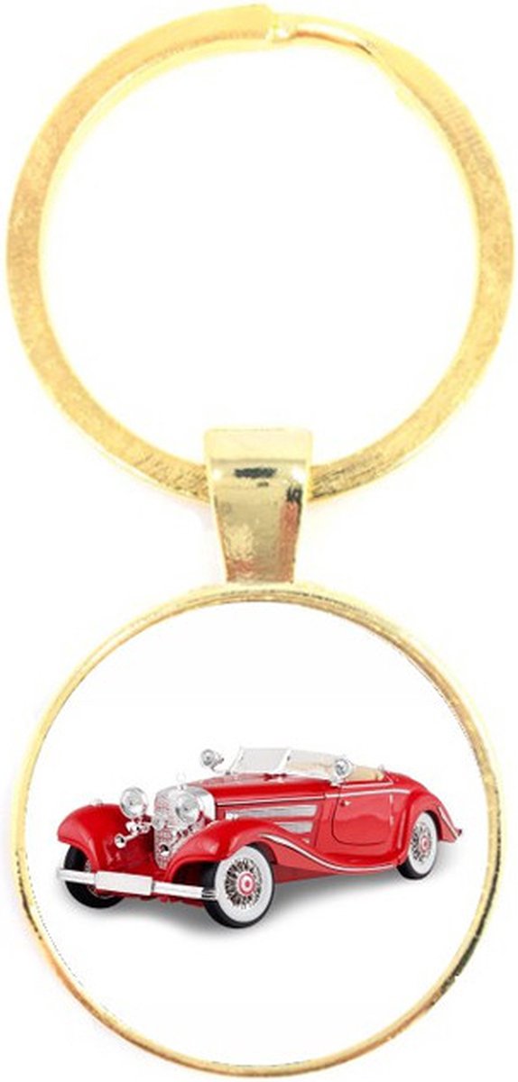 Sleutelhanger Glas - Oldtimer