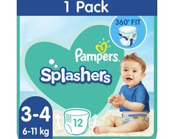 Pampers Splashers - Maat 3-4 (6 tot 11 kg) - Voordeelverp...