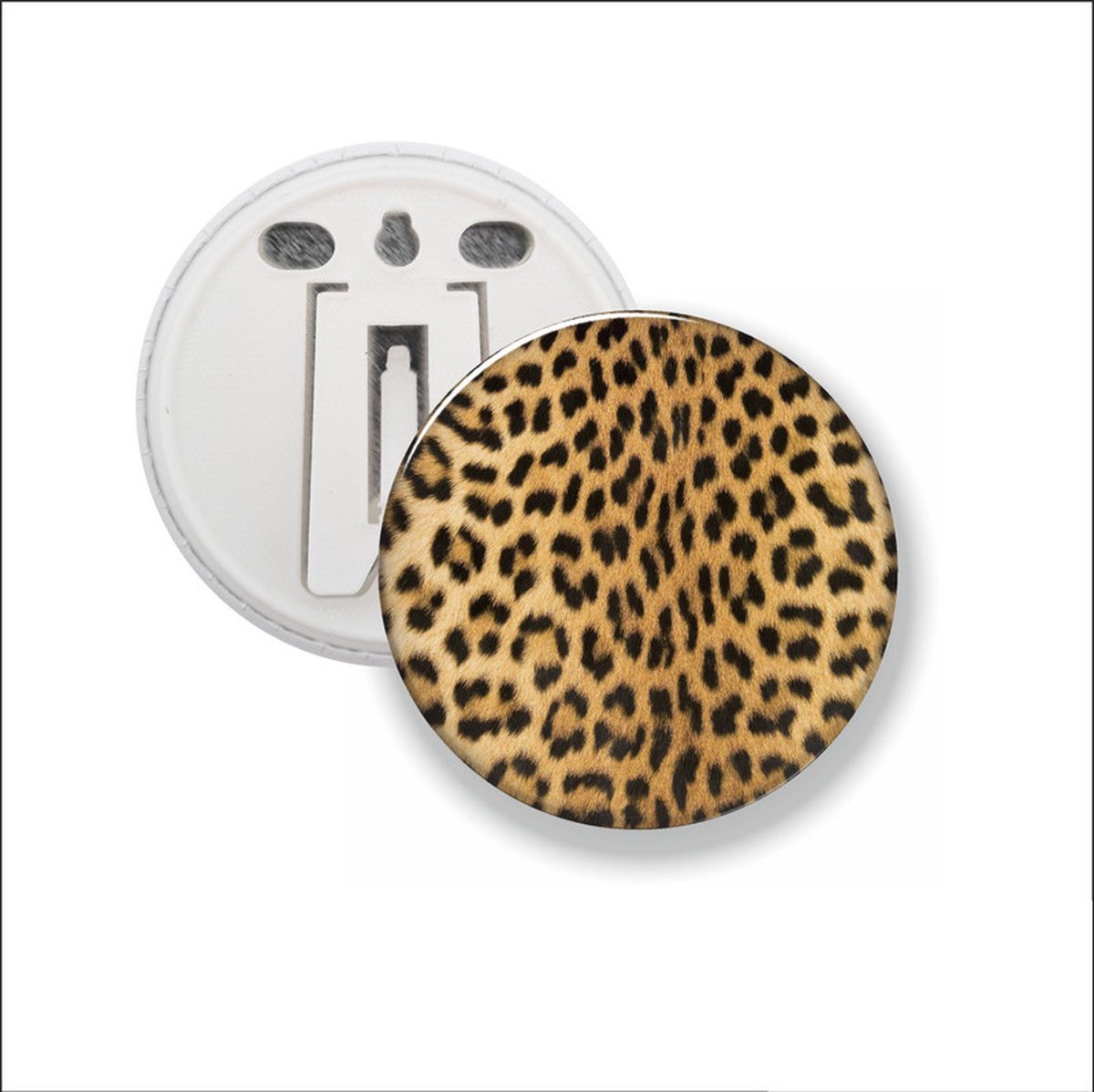 Button Met Clip - Panterprint