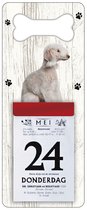 Scheurkalender 2024 Hond: Bedlington Terier