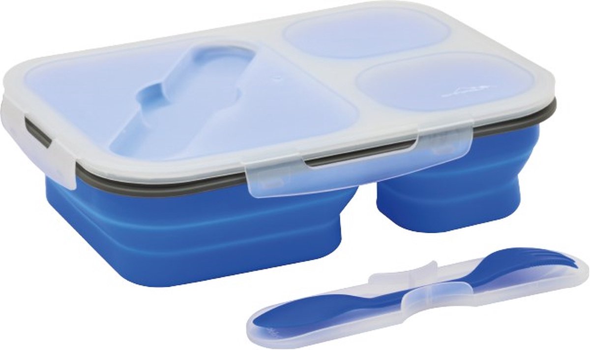 Lunch box - 3 Delig Blauw