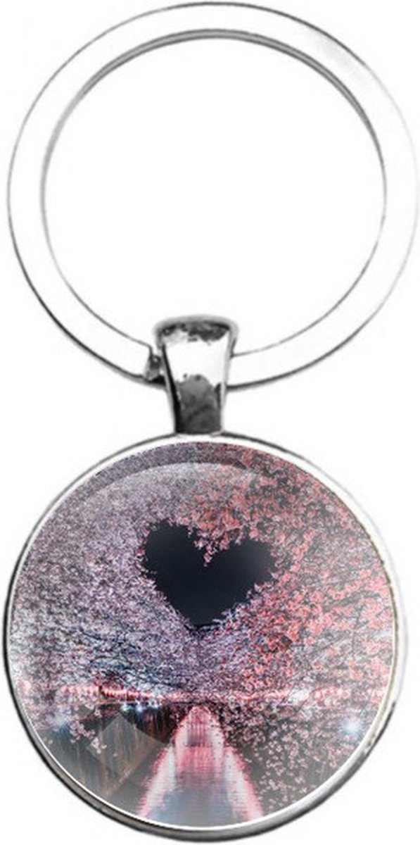 Sleutelhanger Glas - Liefde