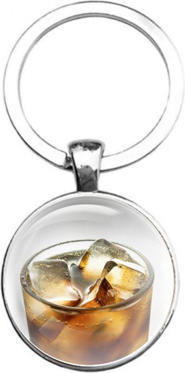 Sleutelhanger Glas - Cola