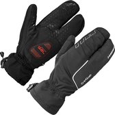 GripGrab - Nordic Windproof Deep Winter Lobster Glove - Zwart - Unisex - Maat XS