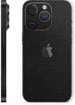 iPhone 14 Pro Max Skin Carbon Zwart - 3M Sticker - Wrap