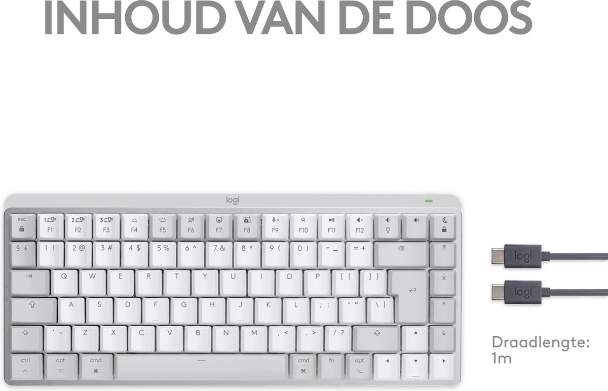 Clavier Logitech MX Mechanical Mini pour Mac Clavier Sans Fil