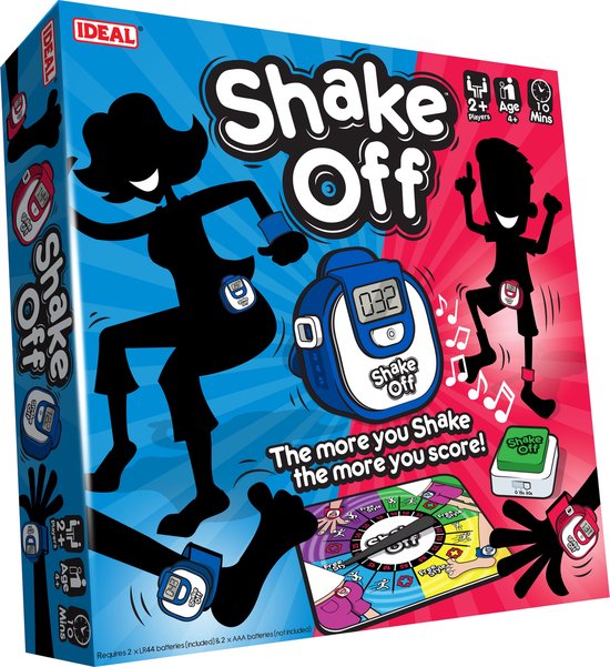 Shake Off - Interactief Bordspel - Familiespel - 2 tot 4 spelers - Vanaf 4 jaar