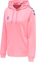 Hummel Core XK Poly Sweat Hoodie Dames - Sporttruien - roze - Vrouwen