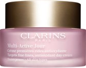 Clarins Multi-active Creme Jour Toutes Peaux -Dagcrème - 50 ml