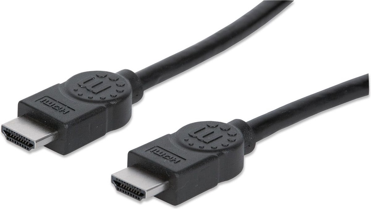 HDMI-Kabel Manhattan High Speed A - A St/St 5.00m geschirm