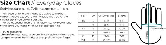 HeatX Verwarmde Handschoenen Everyday Gloves - Elektrische Handschoenen Verwarmd - Skihandschoenen - Fietshandschoenen - Maat S