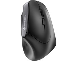 CHERRY MW 4500 - Muis - ergonomisch - rechtshandig - optisch - 6 knoppen - draadloos - 2.4 GHz - USB draadloze ontvanger - zwart