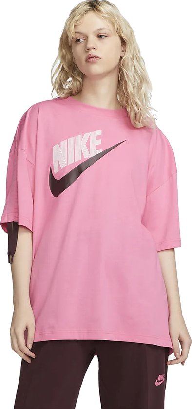 Nike W NSW SS TOP DNC sportshirt da pink