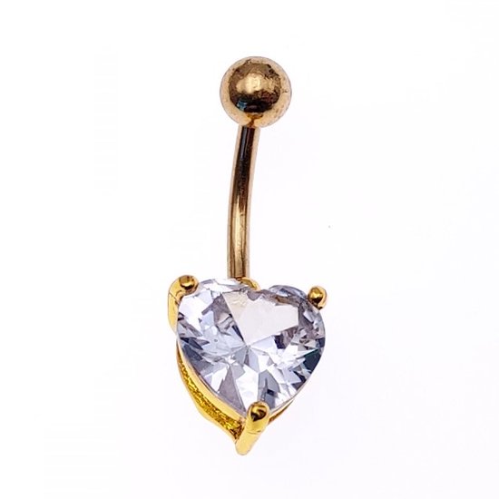 Piercing Nombril - Diamant Or