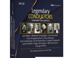 Symphony Orchestra Of The SWR, Wilhelm Furtwangler, Karl Bohm, Carl Schuricht - Legendary Conductors - Symphonic Masterpieces (10 CD)